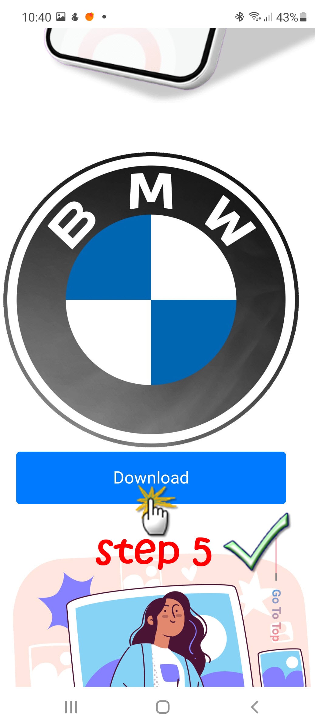 dp profile downloader step 4