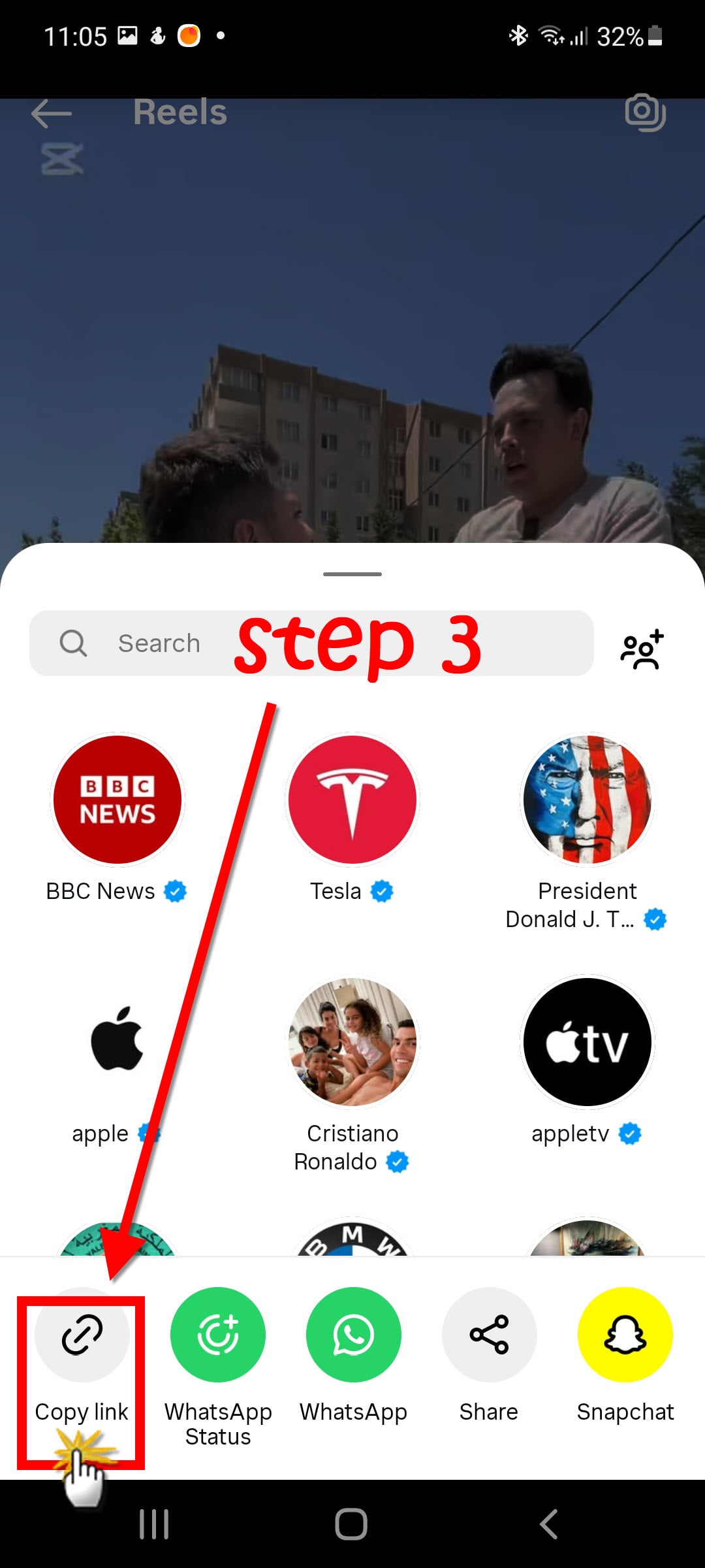 reels downloader step 3