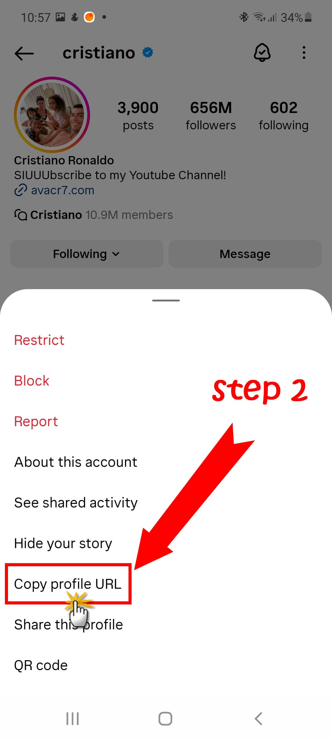 story downloader step 2