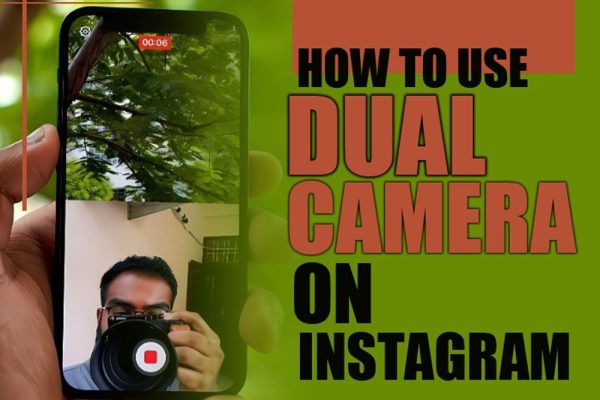 Dual camera on Instagram