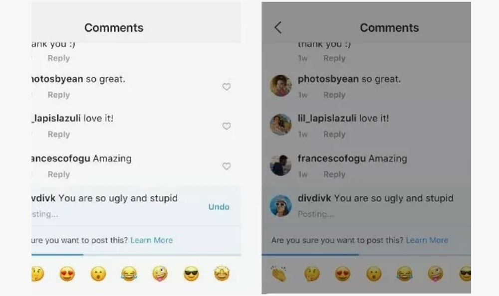 Look up Instagram comments by username