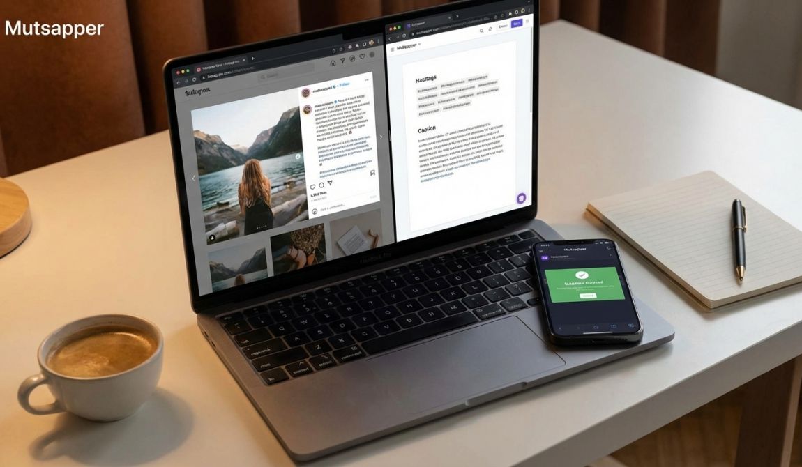 How to copy Instagram post text